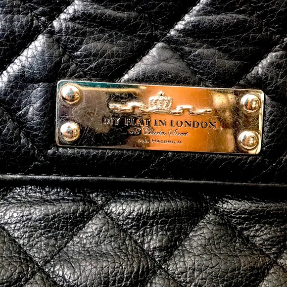 My Flat in London Handbags - Black purse my flat in London